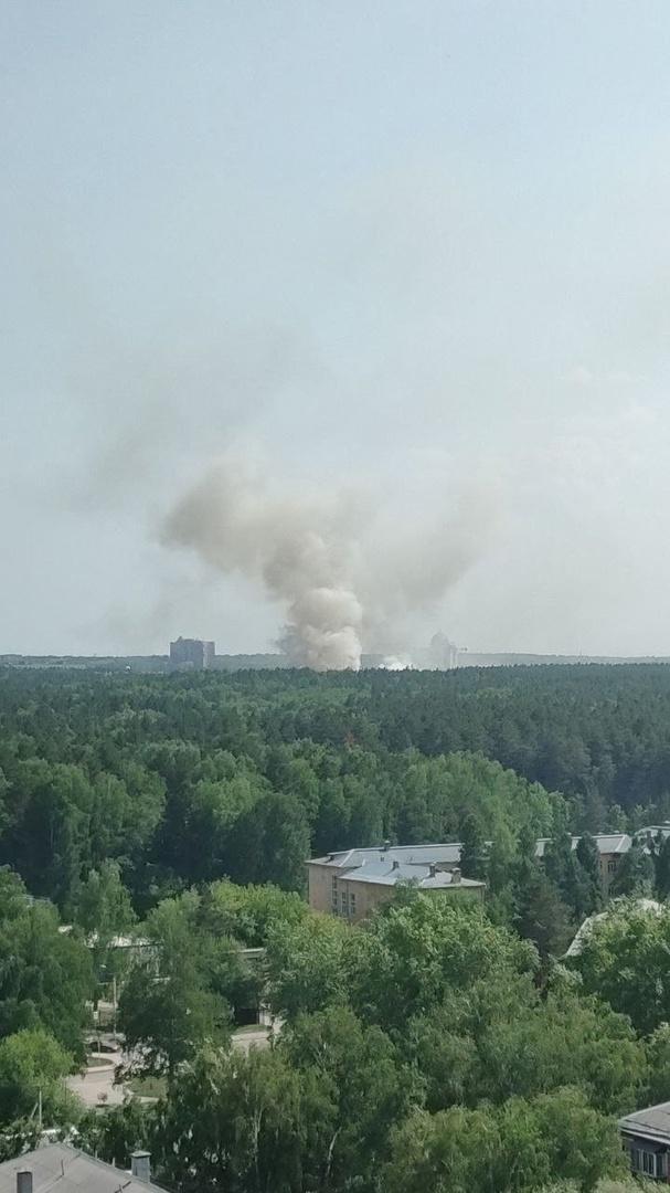 Фото В Новосибирске стали известны подробности пожара в ЦКБ на улице  Пирогова 2